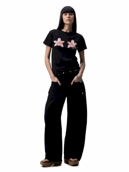 Old washed scimitar jeans【s0000012391】