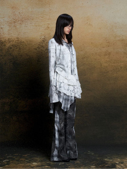 Plaid Colorblocking Splicing Dress【s0000011816】