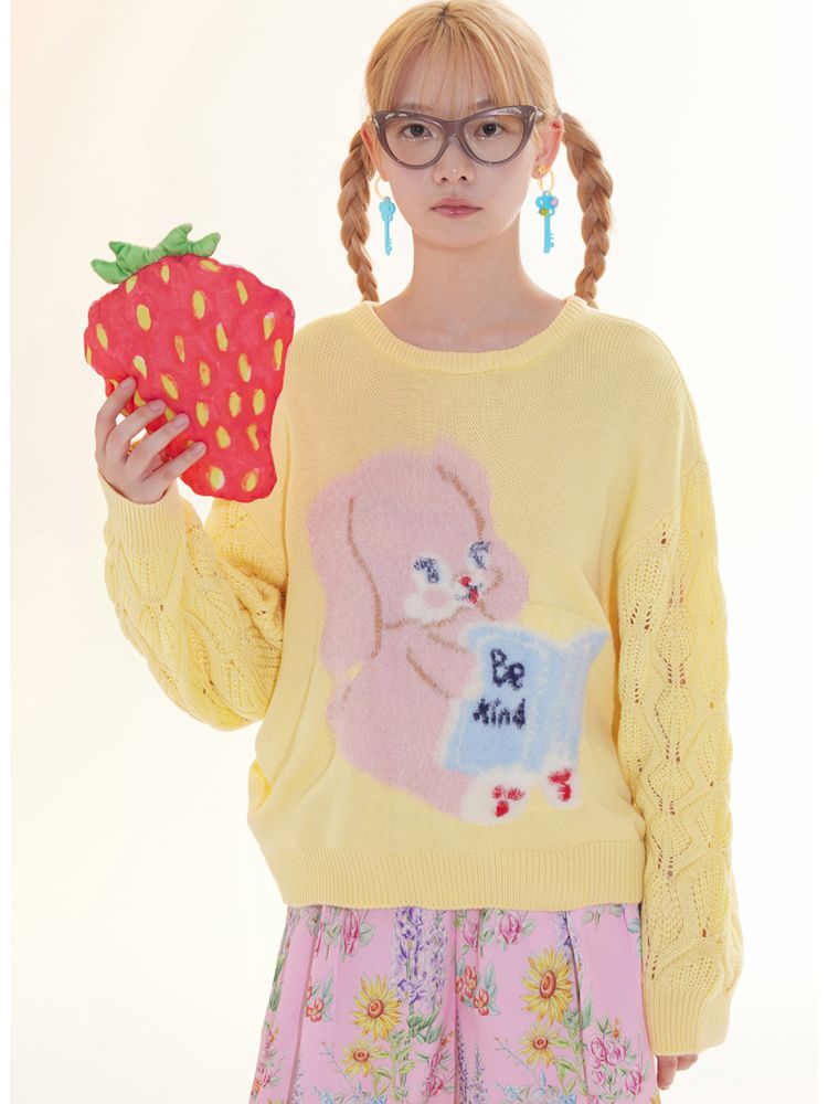 Cute Rabbit Wool Sweater【s0000010030】