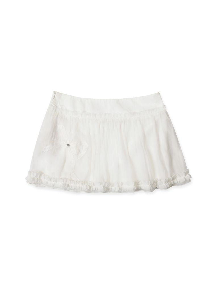 Lightweight bustier short skirt【s0000013453】