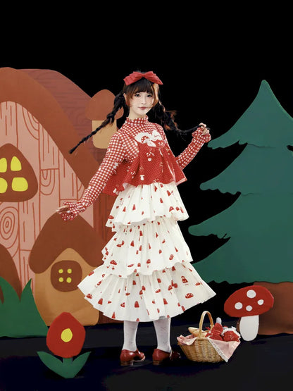 Multi-Layer Strapless Dress【s0000013933】