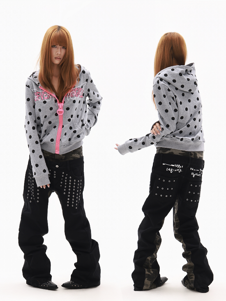Wasteland Camouflage Stacked Jeans【s0000018346】