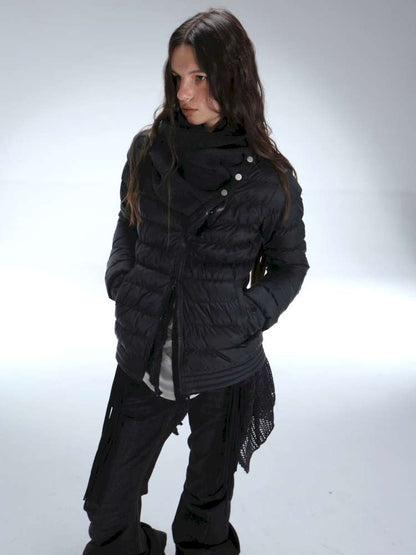 Original Pile Collar Slim Short Down Jacket【s0000014710】