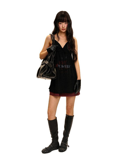 Layered Double College Style Dress【s0000016433】