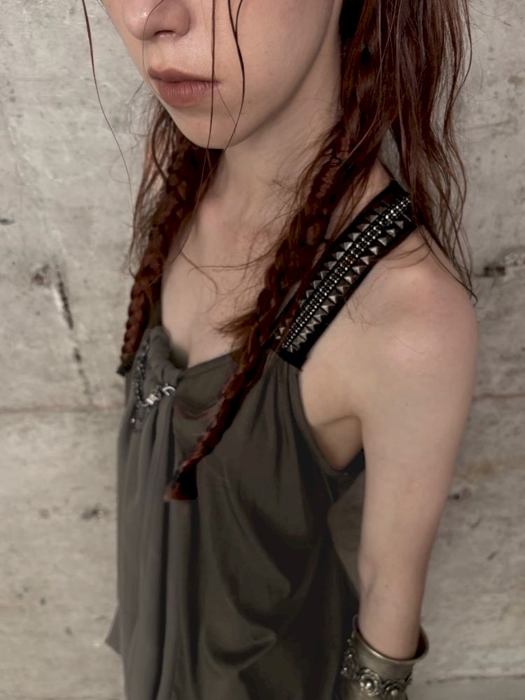 Loose A-line Y-shaped Doll Tank Top【s0000012711】