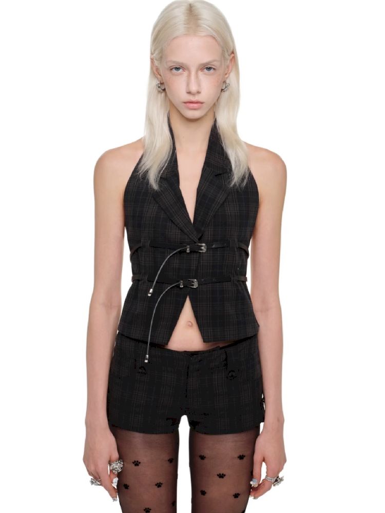 Suit Neck Vest【s0000011617】