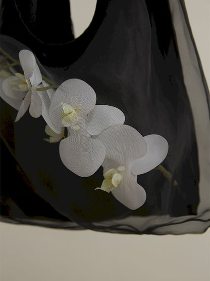 Butterfly Orchid Organza Bag【s0000013592】