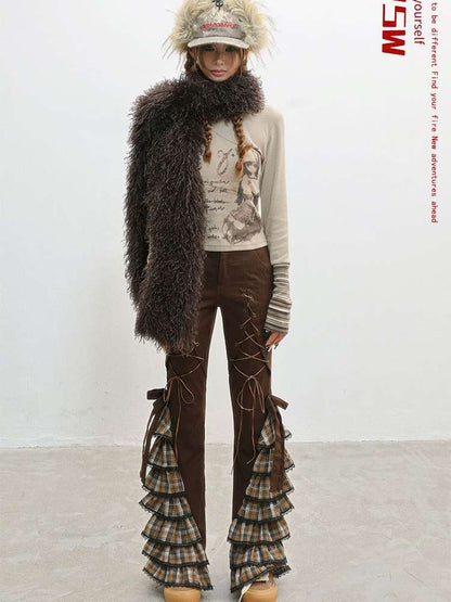 Imitation Sheep Wool Warm Scarf【s0000014833】