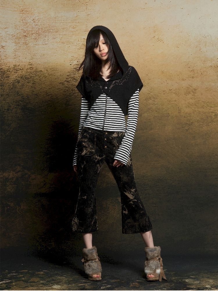 Tie-Dye Micro Low Waist Pants【s0000011817】