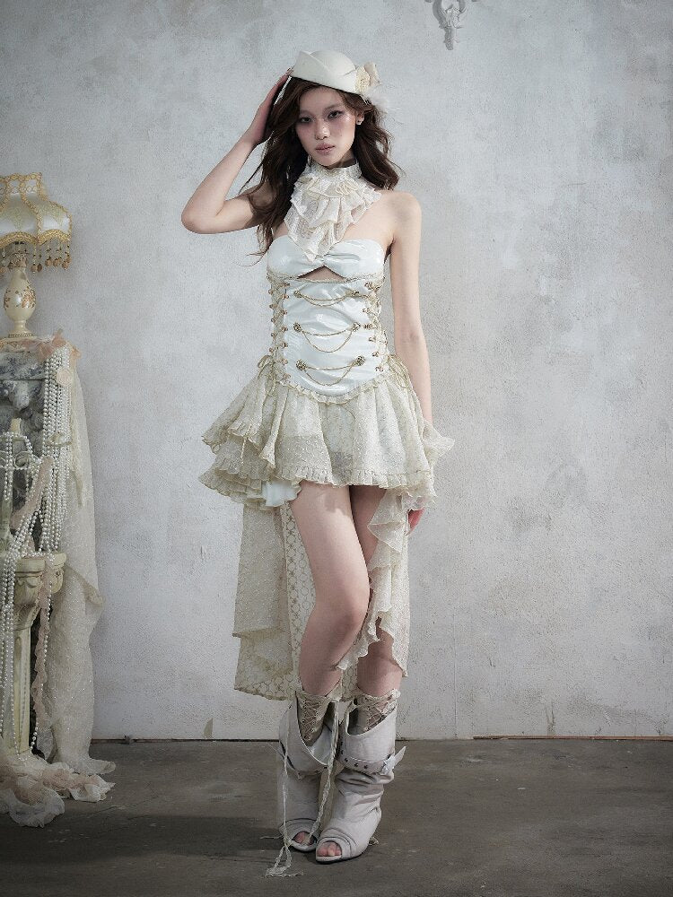 Baroque French Lace Scarf Collar【s0000017995】