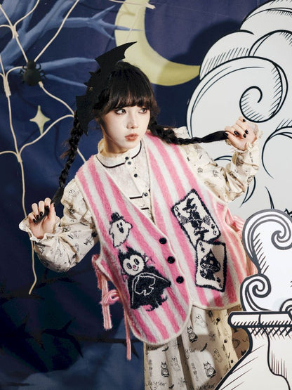 Magic Mink Knitted Vest【s0000011563】