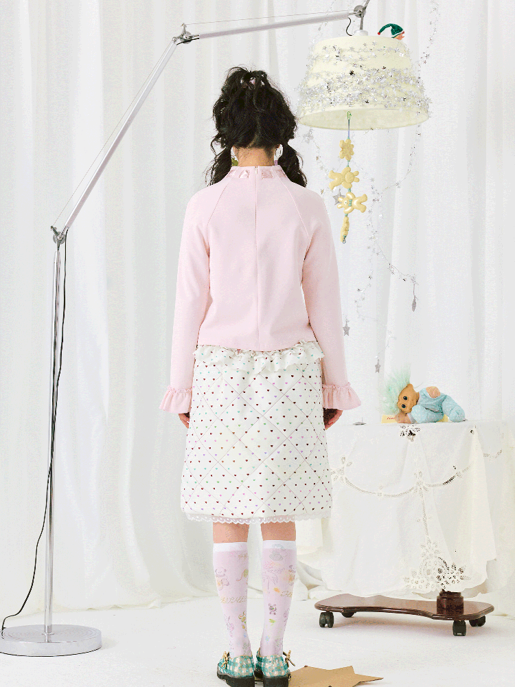 Patchwork Double Color Half-body Skirt【s0000011941】