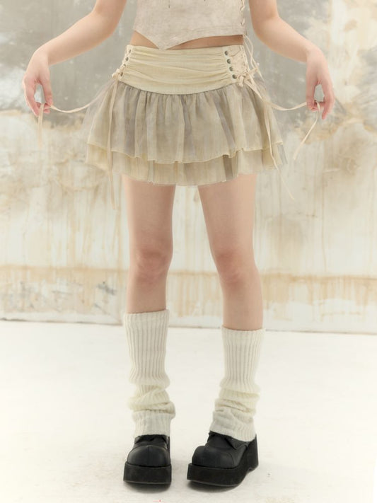 Strappy Ballet Halter Cake Skirt【s0000008392】