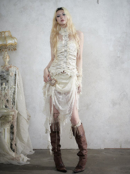 Vintage Court Baroque Mermaid Skirt【s0000017990】