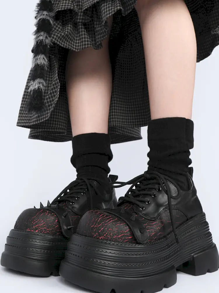 Subculture Gothic Platform Boots【s0000014184】