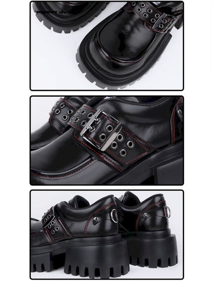 Light Asia Punk Small Leather Shoes【s0000011707】