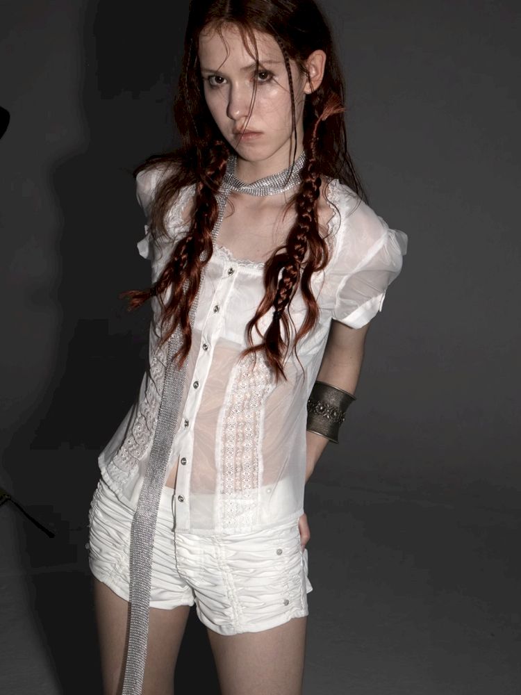 Princess sleeve shirt【s0000012702】