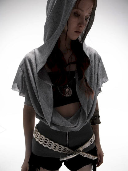 Batwing Sleeve Short-Sleeved T-Shirt【s0000012706】