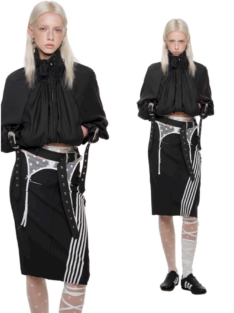 Short Balloon Punching Jacket【s0000011609】