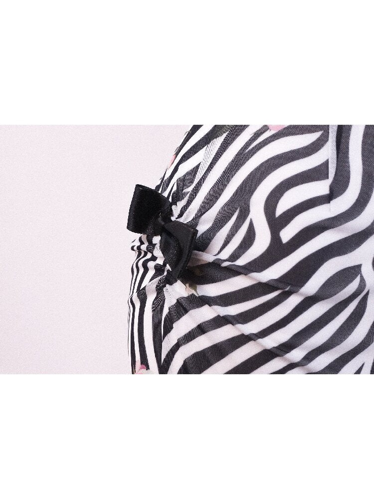 Side Slits Bow Elegant Gal Skirt【s0000017138】