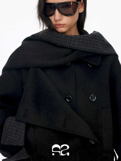 Wool Double Breasted Jacket Set【s0000015061】