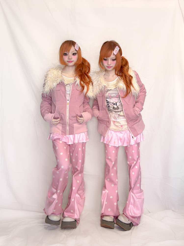 Slim Pocket Plush Collar Jacket【s0000015400】