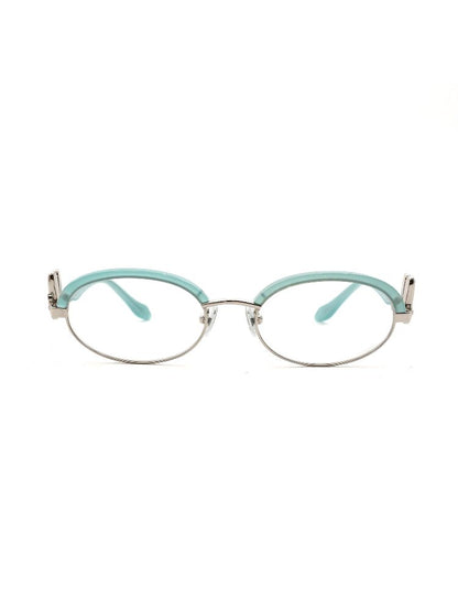 Metal Bow Rabbit Half Frame Glasses【s0000017440】
