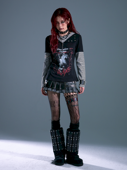 Casual Long-Sleeve T-Shirt【s0000013914】