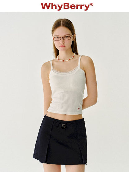 Simple Cute Lace Camisole【s0000011986】