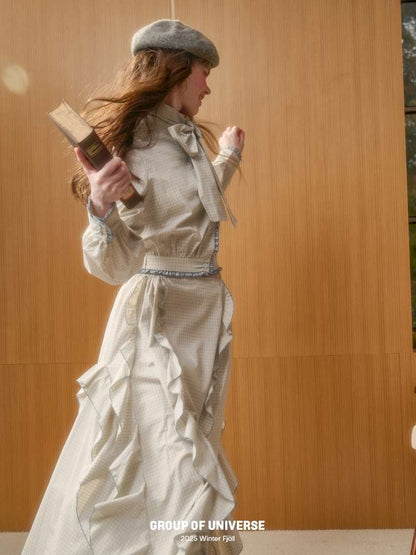 Organic Cotton Patchwork Floating Shirt Skirt【s0000014883】