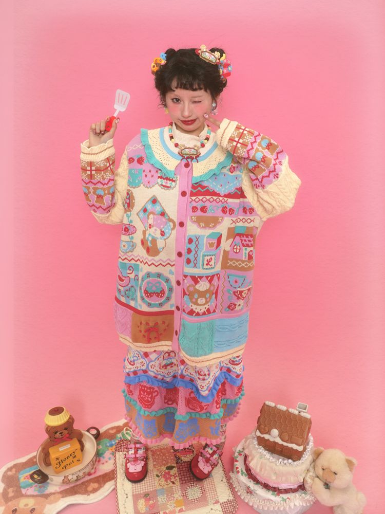 Knit Lapel Cardigan【s0000011329】