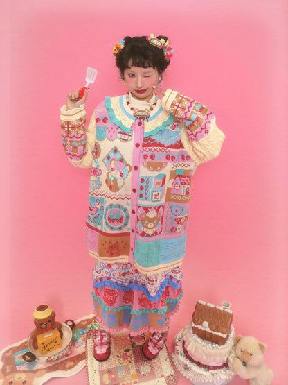 Knit Lapel Cardigan【s0000011329】