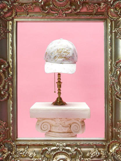 Floral Gold Embroidery Basecap【s0000016916】