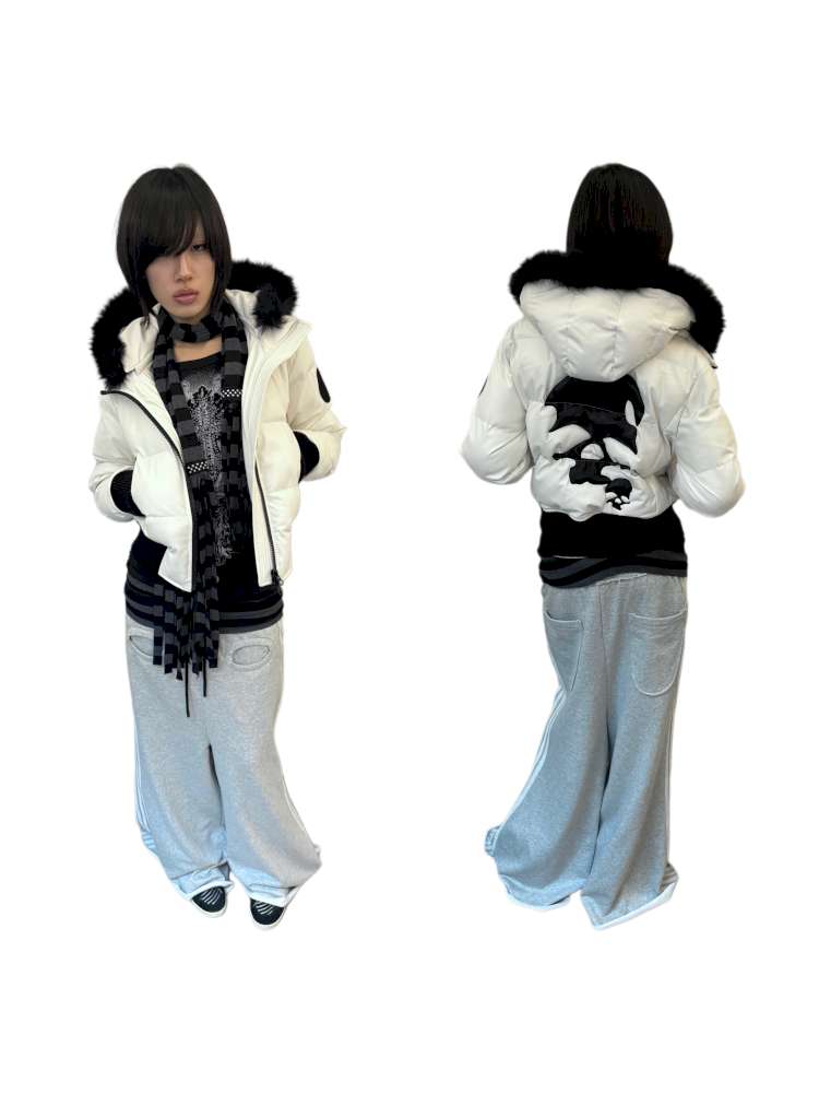 Detachable Fur Collar Padded Jacket【s0000014665】