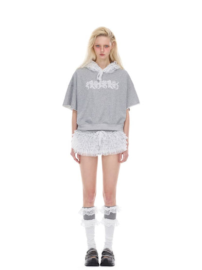 Punk ballet mini skirt【s0000012976】