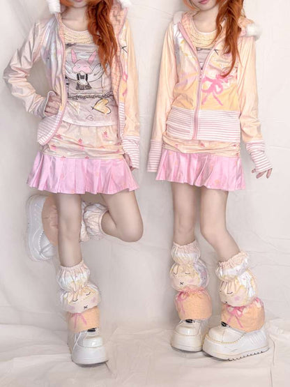 Soft Plush Hooded Fleece Jacket【s0000015402】