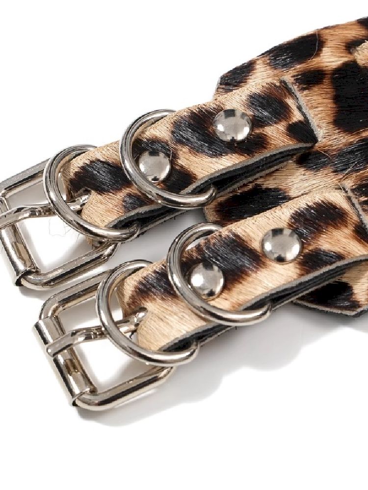 Leopard Collar Ring 5 Piece Set [s0000004714]