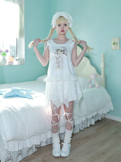 Rhinestone Camisole Tank Top【s0000012675】