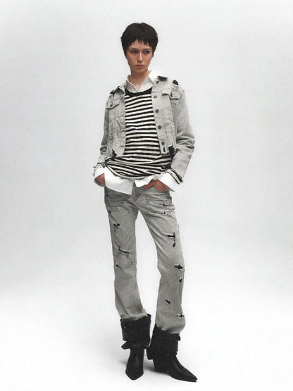 Bare Ear Jeans Jacket 【s0000011626】