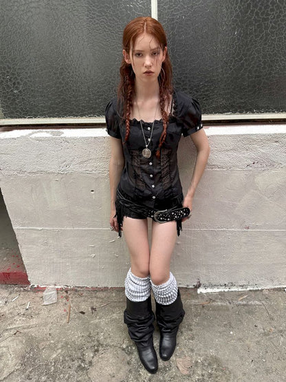 Princess sleeve shirt【s0000012702】