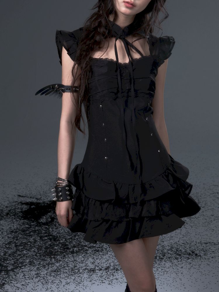 Puffy Cake Cheongsam Dress【s0000012444】