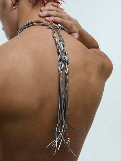 Futuristic Choker Clavicle Chain【s0000018882】