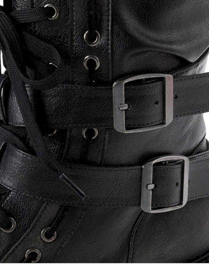 Air Eye Strap Punk Knight Boots【s0000014676】