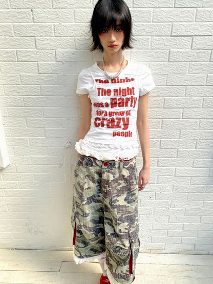 Crazy Polka Dot Letter Camisole【s0000012432】