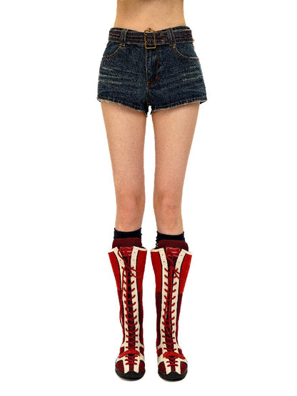 Vintage Bamboo Pleated Jeans【s0000016139】