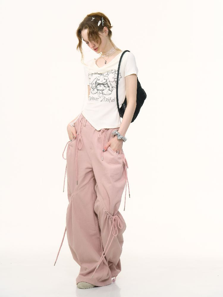 Straight Wide Leg Workwear Casual Pants【s0000012237】