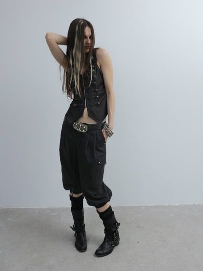 Cargo Pocket Loose Suit Pants【s0000016571】