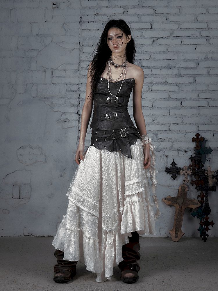 Slimming Wrap Short Leather Breastplate【s0000011827】