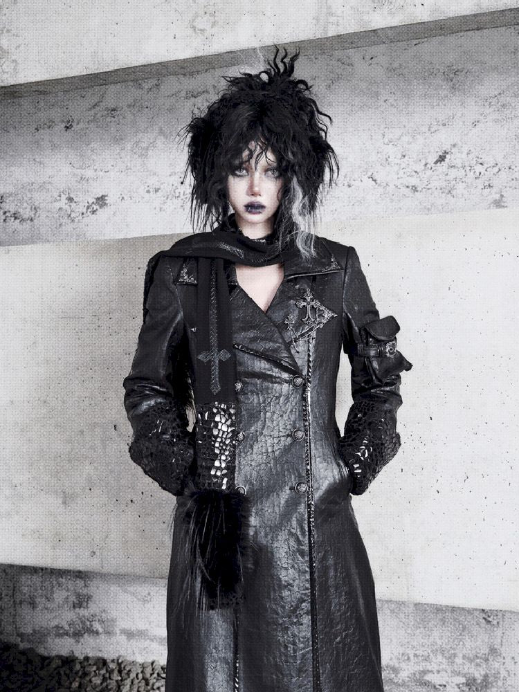 Gothic Cross Long Scarf【s0000011164】