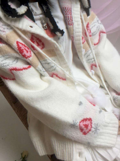 Mohair Knit Cardigan Jacket【s0000014533】